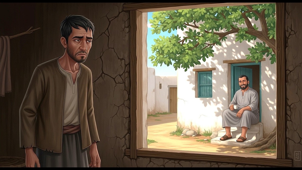 #قصة رجل حاسد تمنى أن يكون مكان جاره فتحقق له ما أراد فحدث له ما لم يتوقعه