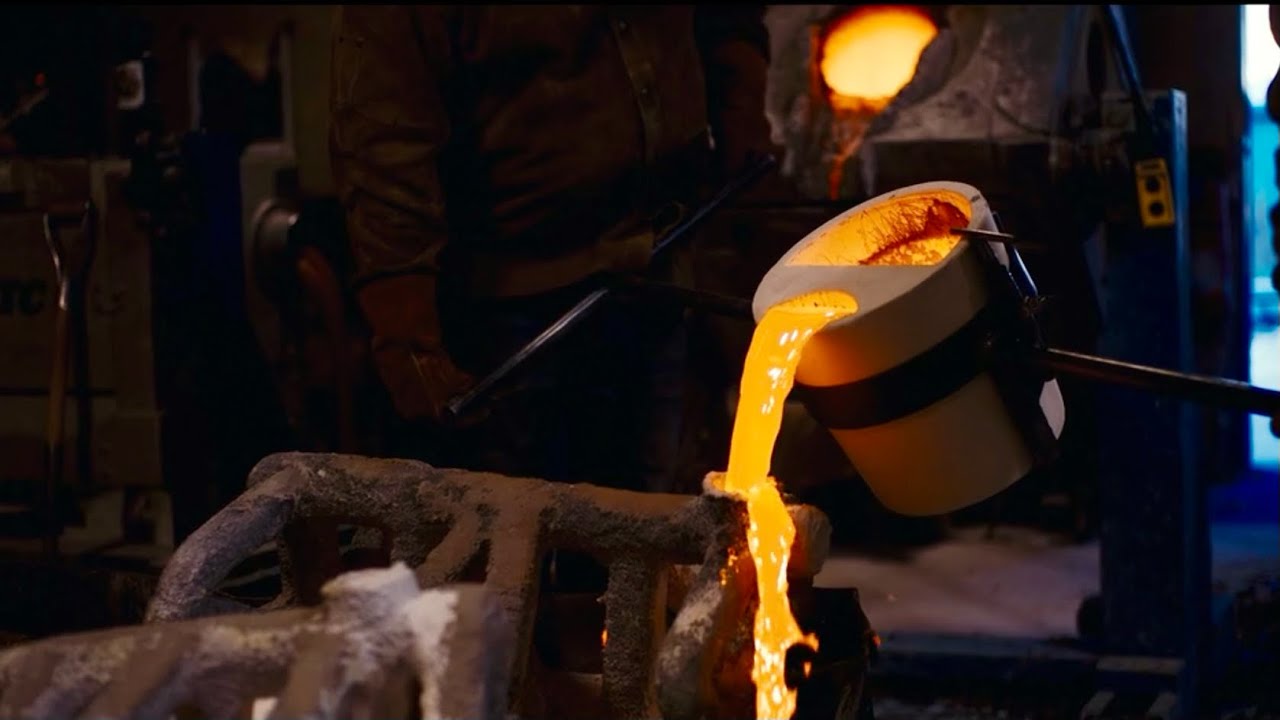 2,000 degree bronze flowing, Lost Wax casting process. Intro to new custom bronze statues