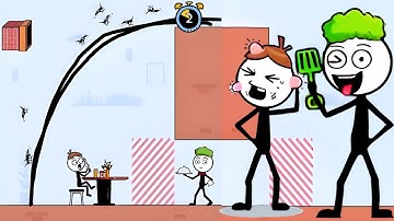 Save The Stickman | All Game Levels 131-160 | Funny Stickman Puzzle Gameplay #puzzle #funny #gaming