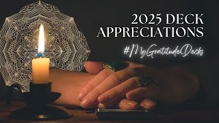 #MyGratitudeDecks | VR to @MoonflowerMoments
Hello! While 2025 has been a challenging year, I am so grateful for my decks and the support they have provided me. This tag, developed by @MoonflowerMoments showcases my appreciation using 12 thoughtful prompts. Check out the prompts and Katys original video down below.
Moonflower Moments original video: https://youtu.be/zWfF76ohudA?si=kthgn02tE9oFZSKk
Prompts (please feel free to modify as you see best fits your practice):
1) The deck that has stood by my side through my darkest moments (like a sister)
2) The deck that has told me the hardest truths
3) The deck that gave me language for my feelings
4) The deck that opened my eyes to what I could be
5) The deck that dared me to live
6) The deck that celebrated my biggest victories
7) The deck that taught me the importance of stillness
8) The deck that gave me more questions than answers
9) The deck that taught me to notice the magic in the mundane
10) The deck that encourages me to embrace levity
11) The deck that shifted my practice
12) The deck that jumpstarted a creative project
……..
THANK YOU:
If you enjoyed this video please like, comment, and subscribe! Your feedback means the world to me.
……..
LET’S CONNECT:
Instagram: https://www.instagram.com/kim.gengler/
Website: https://www.rhythmsofresource.com
……..
ABOUT: Hello! I’m a somatic psychotherapist, self-trust guide, tarot lover, and overall somatic sorceress. I love exploring how these areas of interest intersect, making my life and the lives of the folks I work with more magical.
……..
WORK TOGETHER: If you resonate with me and would like to work together, check out my website: https://www.rhythmsofresource.com/ Note: I only provide psychotherapy to people who live in California. I do provide readings, somatic journeys, and mentorship/coaching (when appropriate) to people living in other parts of the world. You’re welcome to contact me via my website.
……..
DISCLAIMER: My videos are intended to support your mind/body/spirt connection. The information that I provide is based on my own education, research, and experiences. While I am a licensed marriage and family therapist practicing in California, my content is not psychotherapy or any other kind of professional counsel. Life situations vary vastly from person to person, making it impossible to address everyones needs with a video. With that in mind, my content is intended to be practical, supportive, and inspirational. #MyGratitudeDecks | VR to @MoonflowerMoments
