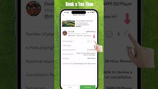 How to book a tee time on TTShare Golf?