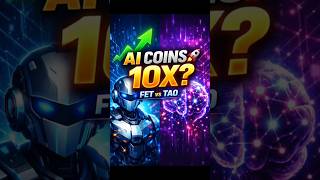 “FET vs TAO 🔥 Which AI Coin Will 10X۔“Don’t Miss These AI Crypto Gems 💎 (Huge Potential)”