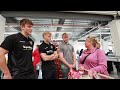 Tigers visit Biffa's Company Shop
