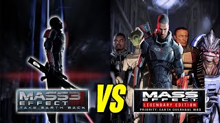 Take Earth Back Vs Priority Earth Overhaul Mod Me3 Legendary Edition