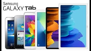 Samsung Galaxy Tab Evolution 2010-2020 | Wasif Talentwala |