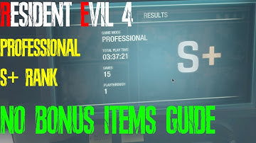 Professional S+ Guide (NO BONUS ITEMS)