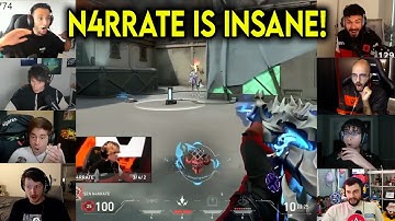 Valorant Streamers Reacts To Sen N4RRATE Insane 1v3 CLUTCH Against G2 In VCT