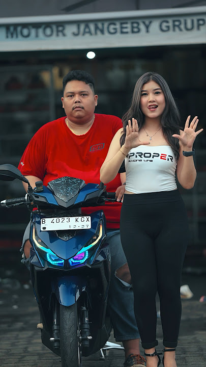 SI TAMPAN ABIS SERVICE, DIJOGETIN DULU | Honda Vario Modifikasi 150 LED OLD | PROPER RACING LINE