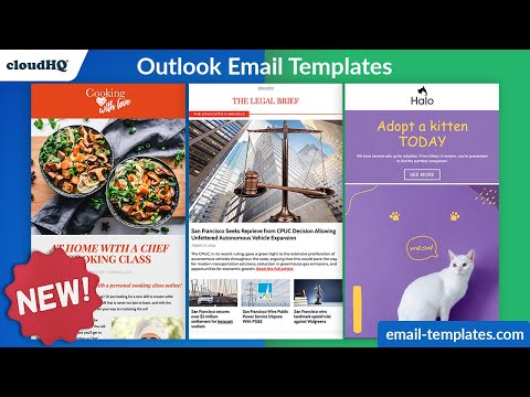 Free Outlook Email Templates