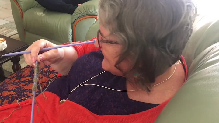 Knitting 102 with Alison - knitting the first row.