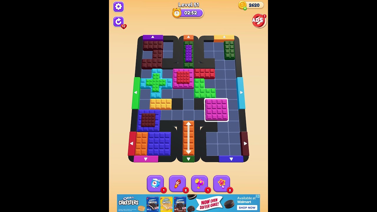 Block out master color jam 3D level 51 5-3-26 - YouTube