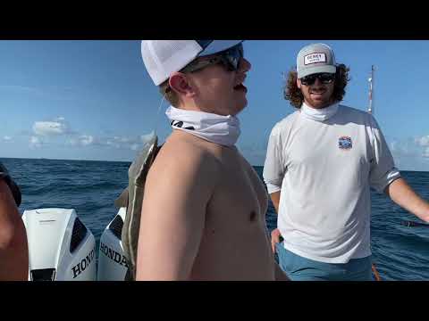 Crazy Sucker Fish Sticks Onto Anglers Back