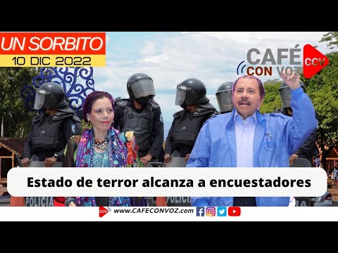 CAFE CON VOZ | Estado de terror alcanza a encuestadores / 10 de Diciembre 2022