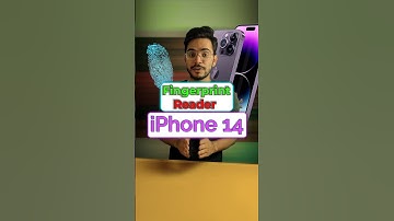 Does iPhone 14 have Fingerprint Reader? #shorts