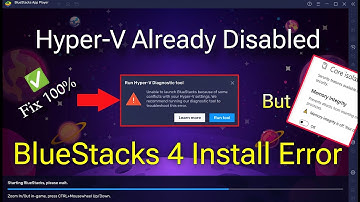Hyper-V Already Disabled ❌ but BlueStacks Not Open 100%Fix ✅ RYZEN 5 5600G FREE FIRE🔥