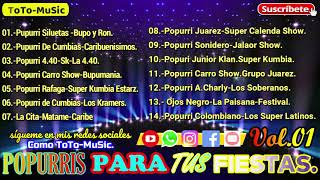 Popurrís- Para Tus Fiestas .Buenísimo Para Bailar.- Vol.01 -Con Amor Para Tiiii.