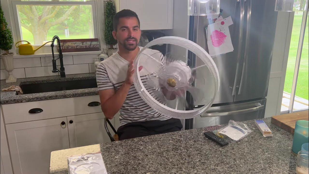 Review of 2022 Upgraded Fszdorj Ceiling Fan F095 White Ceiling Fans