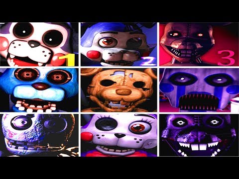 Five Nights at Candy's 1-3 Jumpscares Simulator