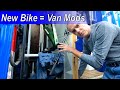 Vanlife vlog - New Bike Day 😁