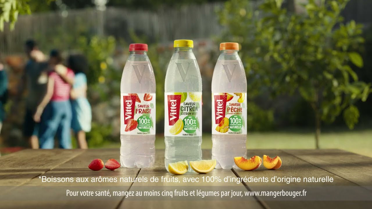 VITTEL® Aromatisé – Naturellement délicieux et rafraîchissant