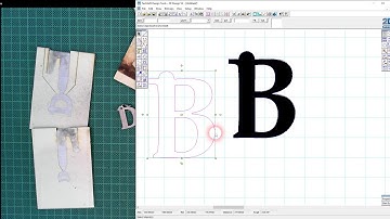 Pewter Casting a Letter using 2D Design A
