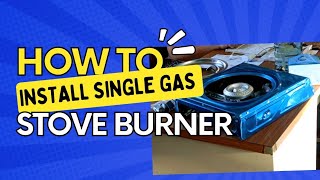 Cara Memasang Tungku Kompor Gas Tunggal | Cara Memasang Kompor Gas