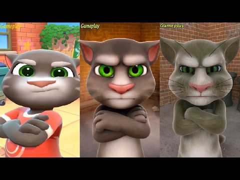 Talking Tom Cat 2010 vs 2016 vs 2026 : L'ancien Talking Tom fait de nouveaux mouvements ! Concept...