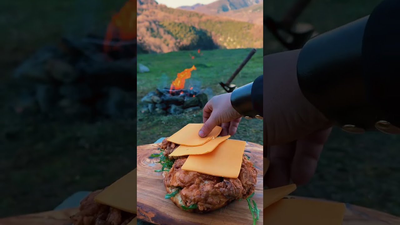 Cooking Garlic Butter Fried Chicken 