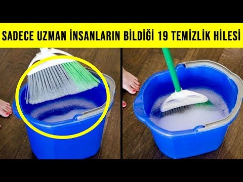 Sadece Uzman İnsanların Bildiği 19 Temizlik Hilesi   Hayatınızı değiştirecek Püf Noktalar