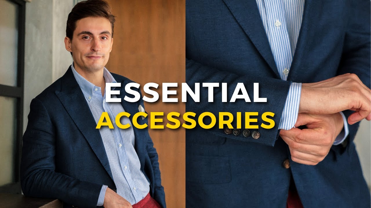 The 10 Accessories Every Stylish Man MUST Have!