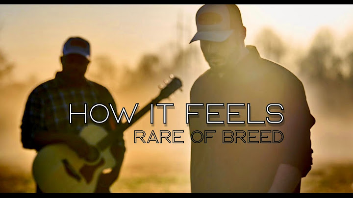 Rare of Breed - HOW IT FEELS