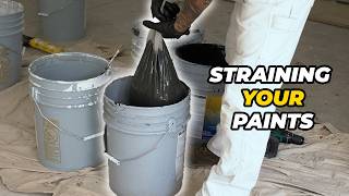 Why You Must Strain Paint Before Spraying! | Airless Sprayer Tips from The Idaho Painter
