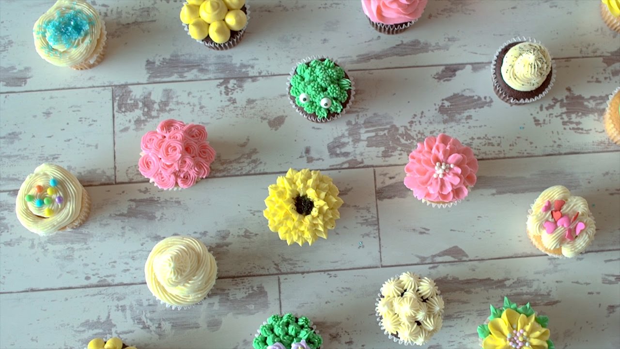 Como decorar cupcakes