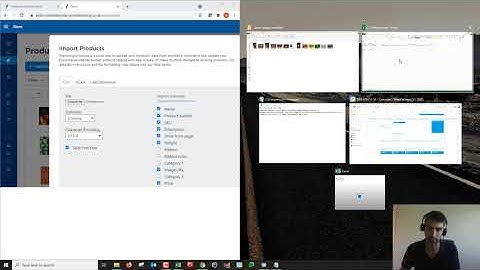 How to import products from a CSV file in eCommerce Website Builder (2021)