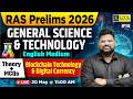 RAS Prelims 2026 | Blockchain Technology & Digital Currency | Science & Technology | Santosh Sir