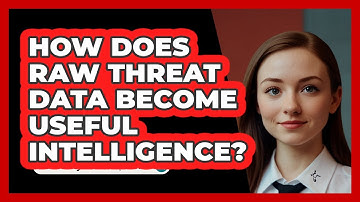 How Does Raw Threat Data Become Useful Intelligence? - SecurityFirstCorp.com