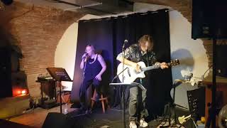 Fabrizio Pieraccini & Martina Salsedo  Acoustic Vintage Live a "Le Botteghe" Livorno 15 09 2017