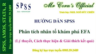 08.10.2022 Hướng dẫn SPSS | Phân tích nhân tố khám phá EFA trên SPSS (EFA in SPSS)