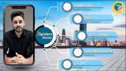 FRONT-END DEVELOPER || JSPIDERS NOIDA || PLACED STUDENT REVIEW