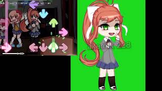 Monika Gacha Fnf No Literature Song D