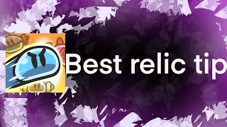 Best relic tips! - Legend of slime: IDLE RPG screenshot 5
