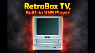 Retrobox Tv Offers Retro Design, Built-In Vhs Player