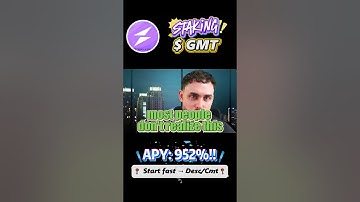 Stake GMT Token – Best STEPN High APY #Crypto2025 #GMTcrypto #staking