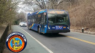 NYCT || 2019 Nova Bus LFS Diesel #8552 Bx18A Bus via the Undercliff Loop at Sedgwick Avenue