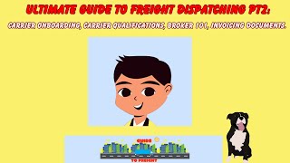 Free Freight Dispatching Course! Ultimate Guide To Freight Dispatching: Pt2/5