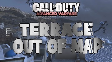 COD AW GLITCHES - TERRACE OUT OF THE MAP xbox360 ps3 - Advanced Warfare Glitches