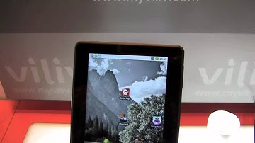 Viliv X7 Android Tablet im Hands On
