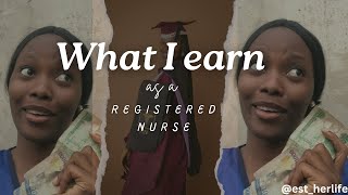 REGISTERED NURSES (RN) SALARY IN NIGERIA|| FRESH GRADUATE|| INCOME|| ESTHERLIFE