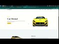 Car Rental Website