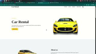 Car Rental Website